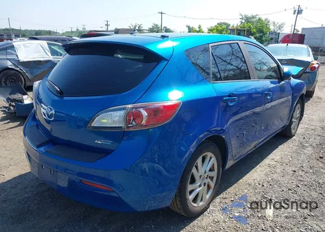 2012 Mazda Mazda3 I Touring from USA, damaged, VIN JM1BL1L83C1598736
